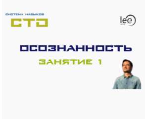 СТО: Ключи к себе. Занятие №1 (Lee)